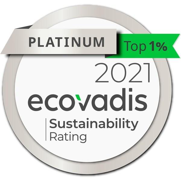 EcoVadis Platinum Award