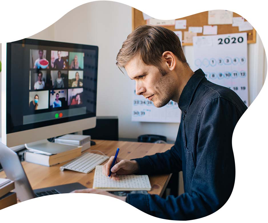 working-from-home-video-conference London wireless leased line installation